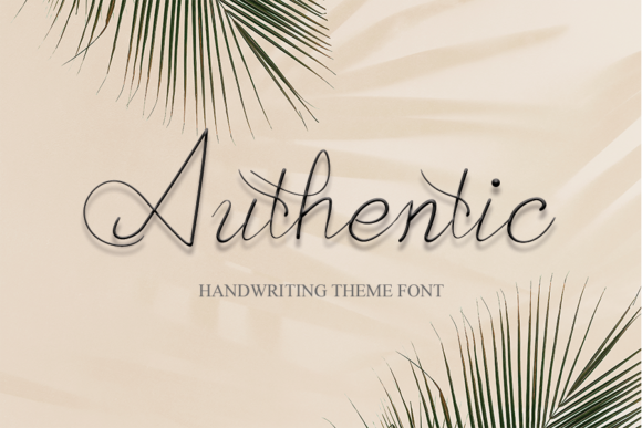 Authentic Font