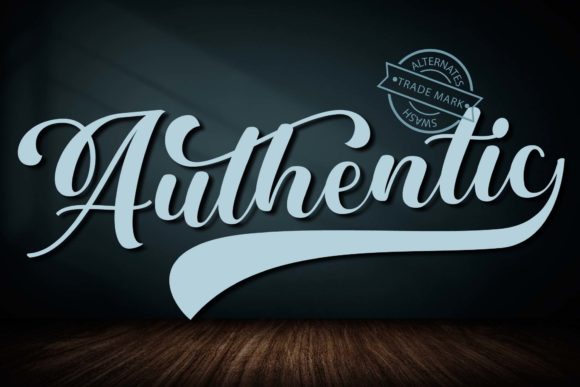 Authentic Font