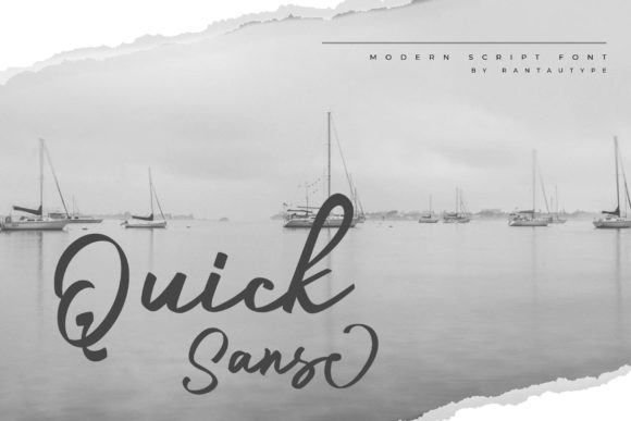 Authorsign Font Poster 9