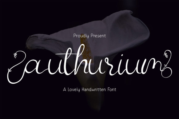 Authurium Font Poster 1