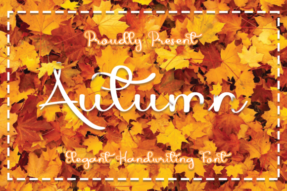 Autumn Font Poster 1