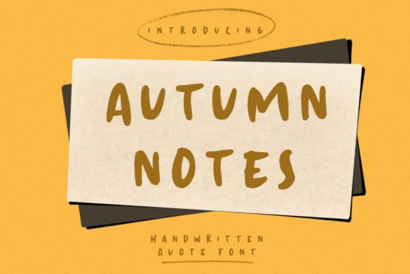 Autumn Love Font