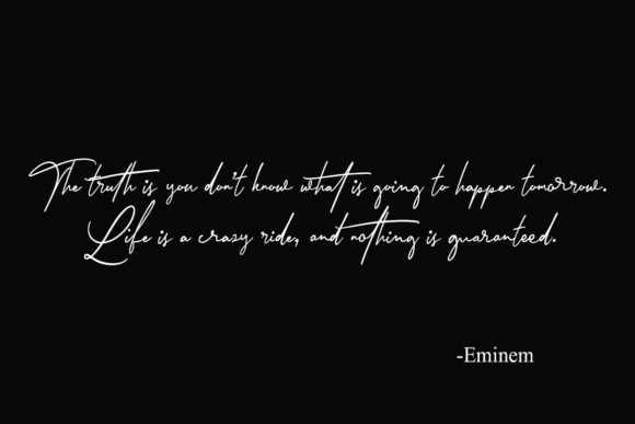 Auturium Font Poster 4