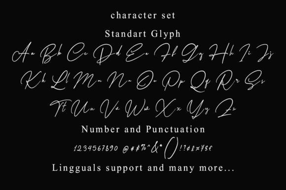 Auturium Font Poster 7