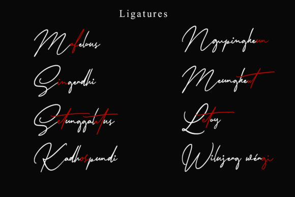 Auturium Font Poster 9