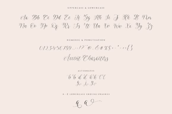 Avalien Font Poster 6