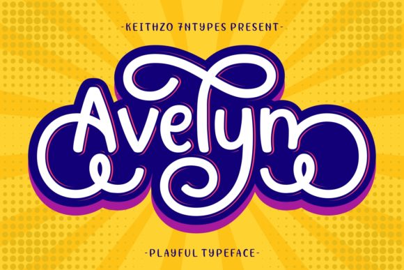 Avelyn Font Poster 1