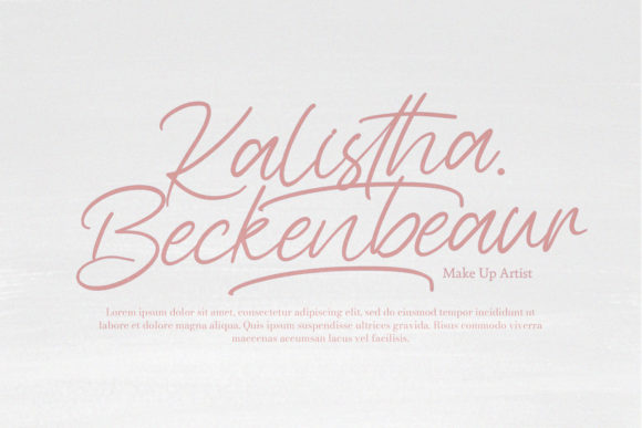 Awejatty Font Poster 2