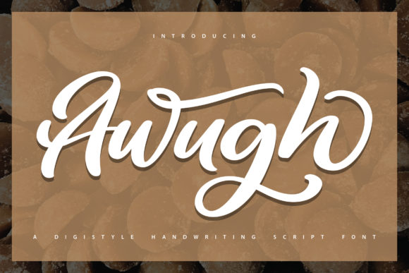 Awugh Font Poster 1