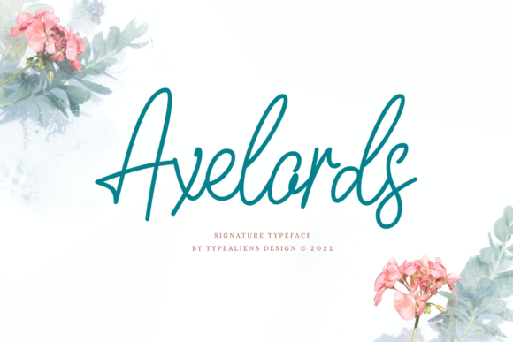 Axelords Font Poster 1