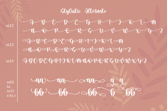 Ayalisse Font Poster 10
