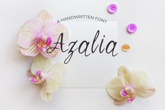 Azalia Font Poster 1