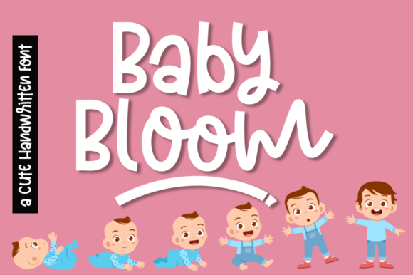 Baby Bloom Font Poster 1