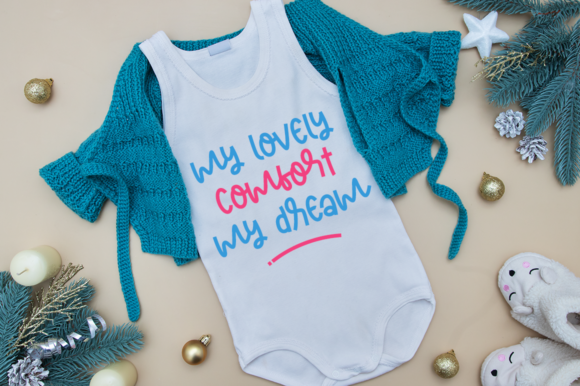 Baby Bloom Font Poster 3