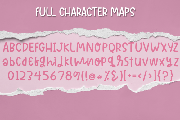 Baby Bloom Font Poster 6