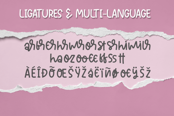 Baby Bloom Font Poster 7