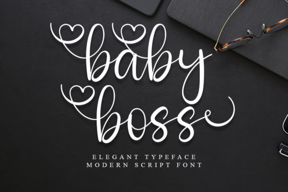 Baby Boss Font Poster 1