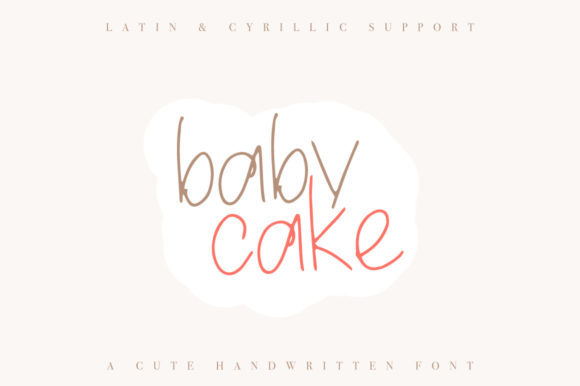 Baby Cake Font