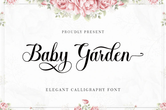 Baby Garden Font Poster 1