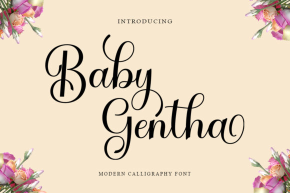 Baby Gentha Font Poster 1