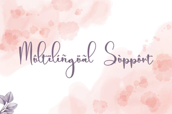 Baby Girl Font Poster 8