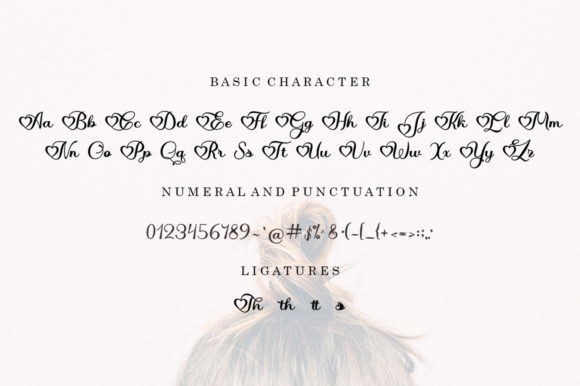 Baby Girl Font Poster 9