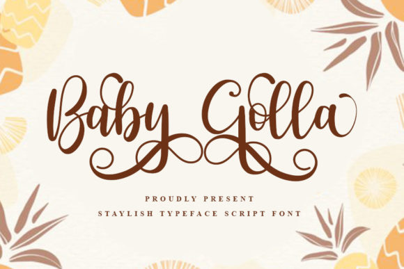 Baby Golla Font Poster 1