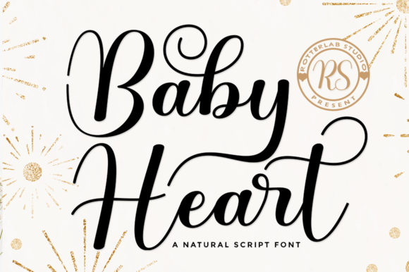 Baby Heart Font