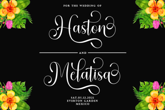 Baby Hosthin Font Poster 2