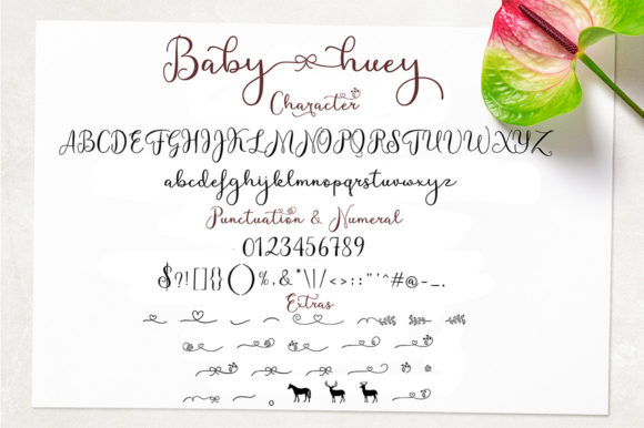 Baby Huey Font Poster 6