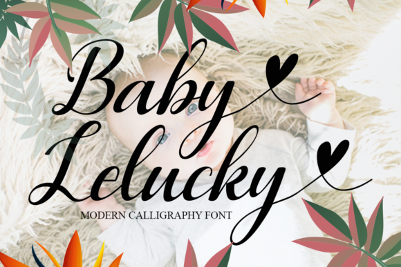 Baby Lelucky Font Poster 1