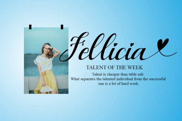 Baby Lelucky Font Poster 3