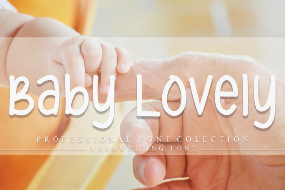 Baby Lovely Font Poster 1