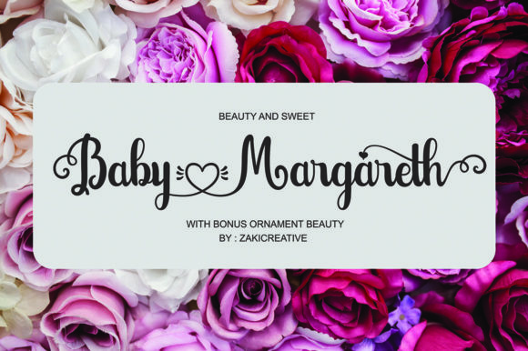 Baby Margareth Font