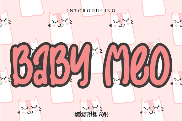 Baby Meo Font Poster 1