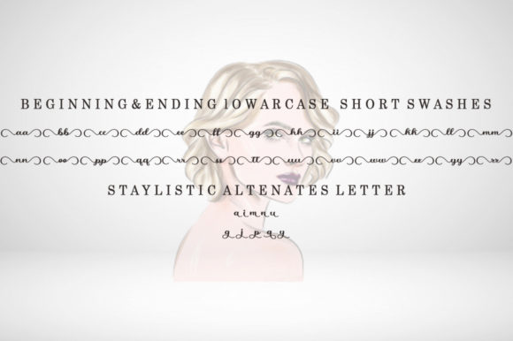 Baby Morgana Font Poster 6