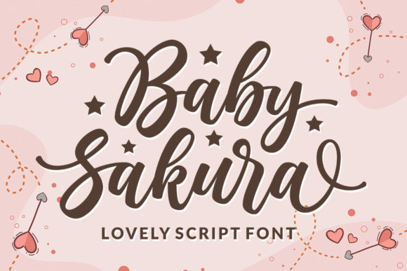 Baby Sakura Font Poster 1