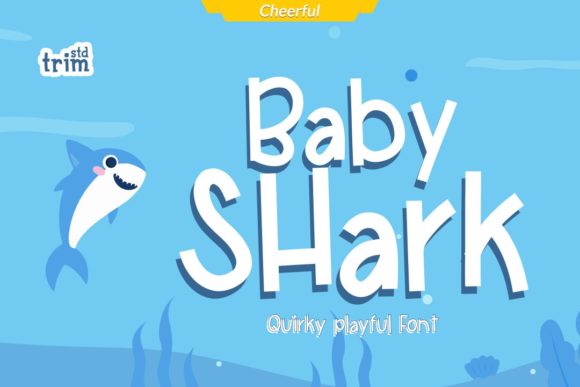 Baby Shark Font