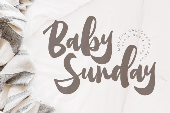 Baby Sunday Font Poster 1