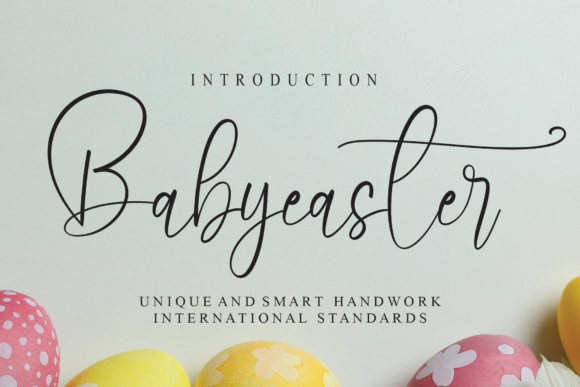 Babyeaster Font Babyeaster Font Poster 1