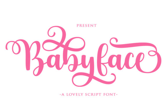 Babyface Font Poster 9