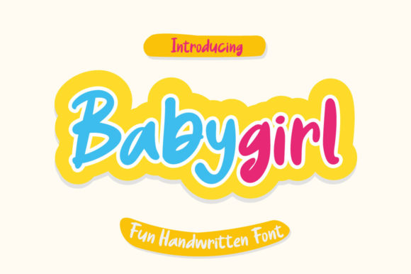 Babygirl Font Poster 1
