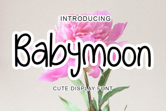 Babymoon Font Poster 1