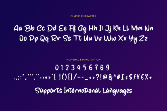 Bachelor Font Poster 10