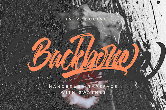 Backbone Font Poster 1