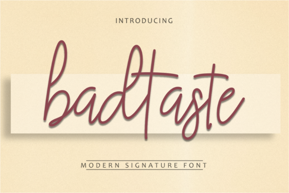 Bad Taste Font