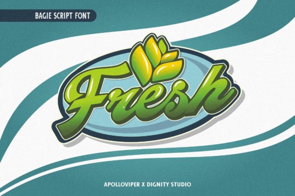 Bagie Font Poster 3