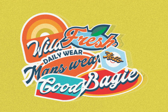 Bagie Font Poster 5
