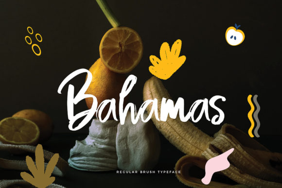 Bahamas Font Poster 1