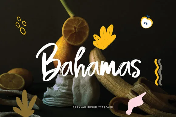 Bahamas Font Bahamas Font Poster 1